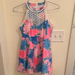 Lilly Pulitzer Kids Dress - Pink and Blue Floral